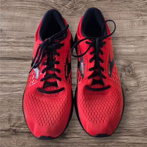 Brooks Men's Adrenaline 21 Red/Orange, Size 10.5